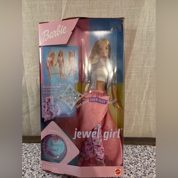 2000 Barbie Jewell Girl  Doll Ever-Flex Waist #28066 NEW In Box - Picture 1 of 10